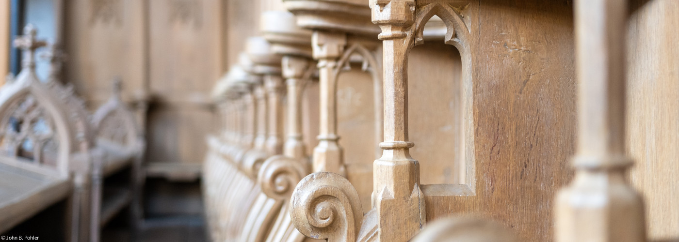 Schwanenritterkapelle Chorgestühl