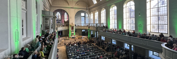 Kirche St. Gumbertus zur grünen Nacht