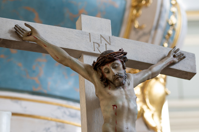 Gumbertus Altar Kreuz